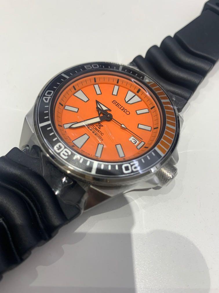 Seiko Prospex SRPC07 orange samurai, Luxury, Watches on Carousell