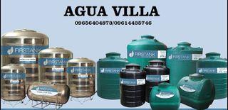 STAINLESS STEEL AND POLYETHYLENE WATER TANKS