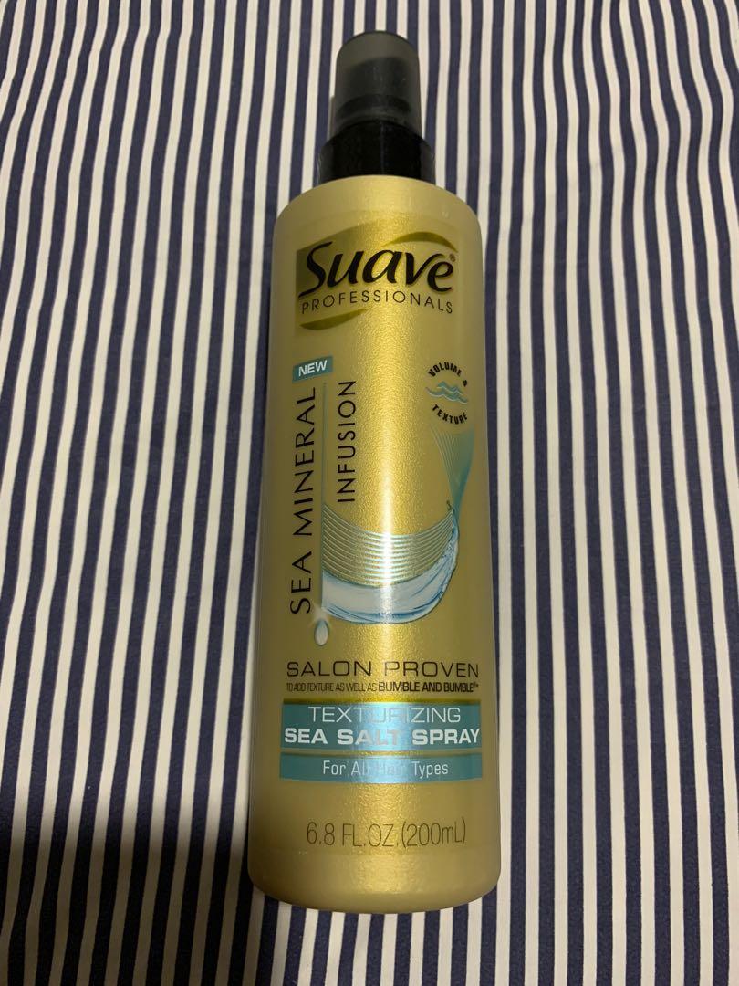 Suave Texturizing Sea Salt Spray Health Beauty Hair Care On Carousell