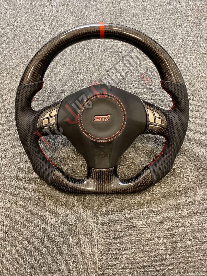 Wrx carbon shop fiber steering wheel
