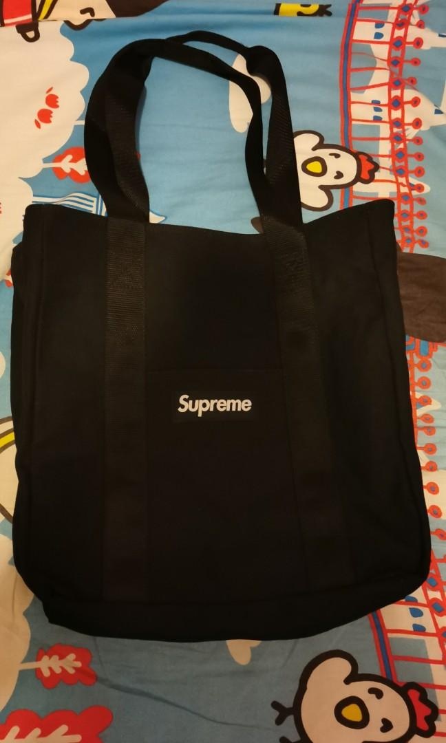 supreme canvas tote 22l