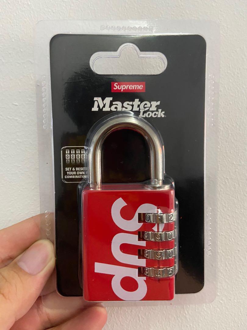 特価品蔵出し特集 Supreme master lock赤 マスターロック - メンズ