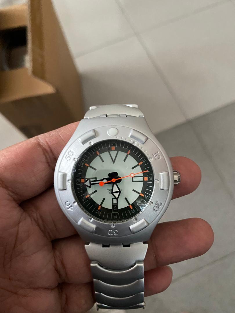 Swatch irony scuba 200, Luxury, Watches on Carousell