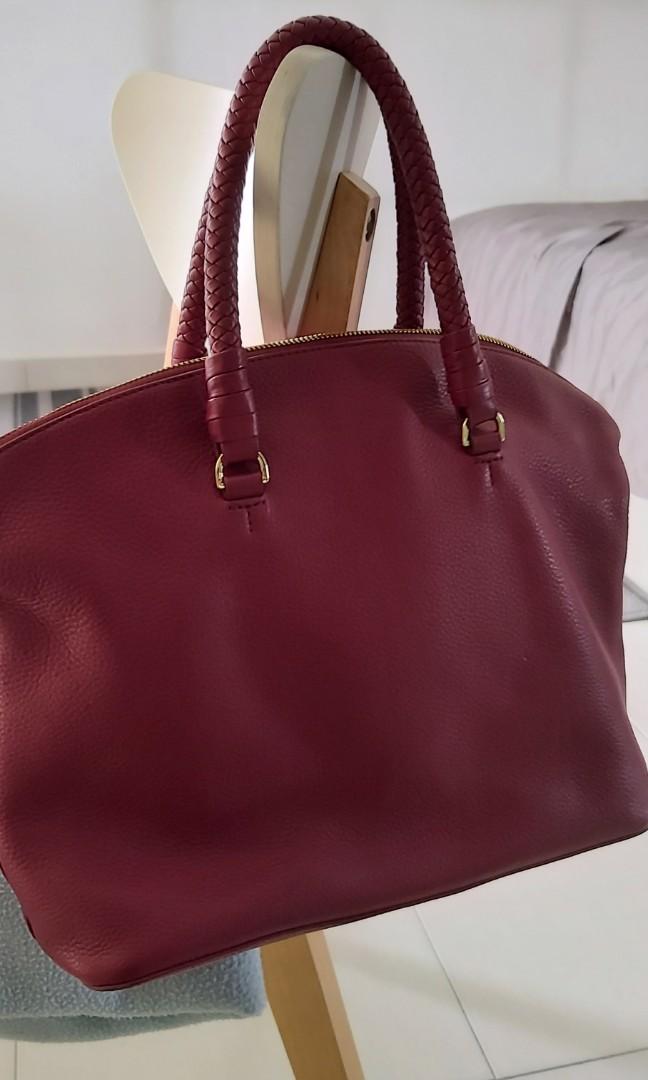 Mcgraw slouchy leather on sale satchel tory burch