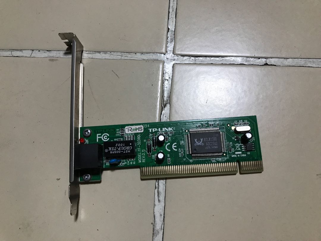 TP Link Pci Lan adapter, Computers & Tech, Parts & Accessories ...