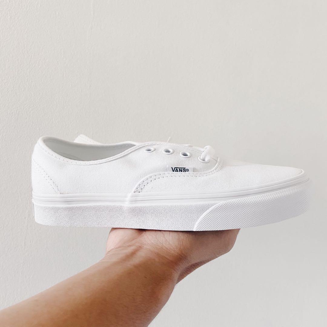 vans authentic true white womens