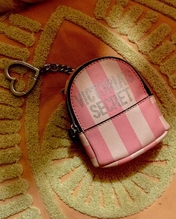 Victoria's Secret Backpack Keychain/Coin Purse, Women's Fashion, Bags