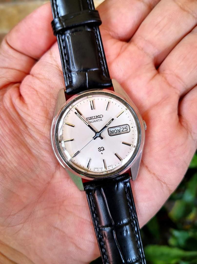 Vintage Seiko SQ quartz Watch, Men's Fashion, Watches & Accessories,  Watches on Carousell