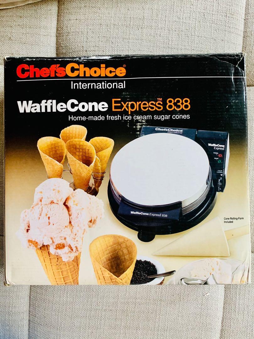 Chef's choice 838 waffle cone hotsell express ice cream cone maker