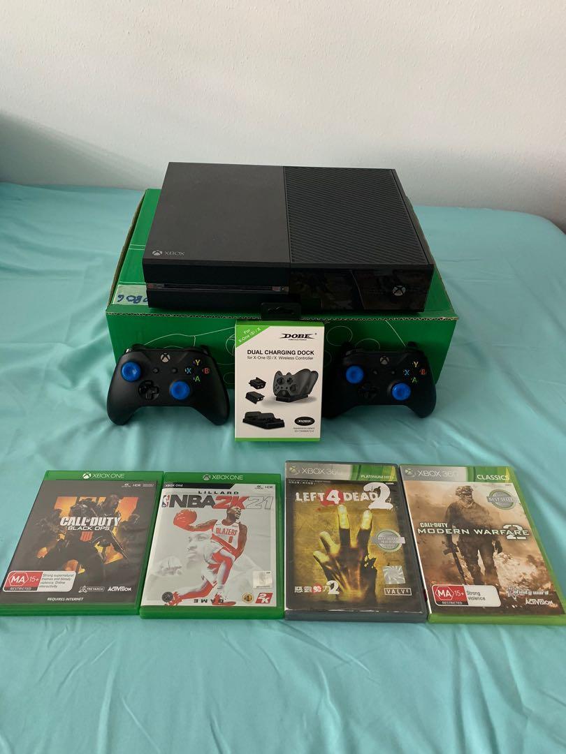 xbox one s with ori game and dual charger