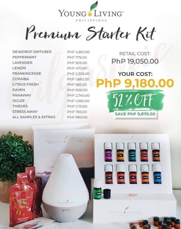 Young Living Premium Starter Kit Health Beauty Perfumes Nail Care Others On Carousell