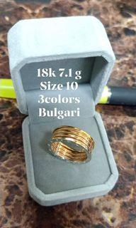 18k BULGARI GOLD RING