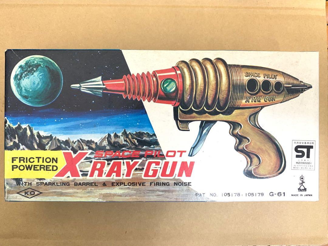 70's 全新懷舊玩具SPACE PILOT X RAY GUN 太空死光槍TAIYO G-61