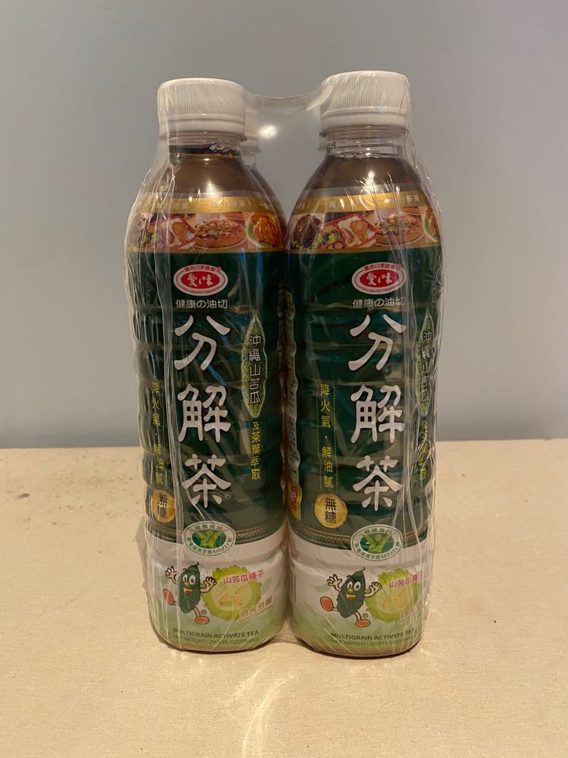 台灣愛之味分解茶 沖繩苦瓜 嘢食 嘢飲 飲料 Carousell