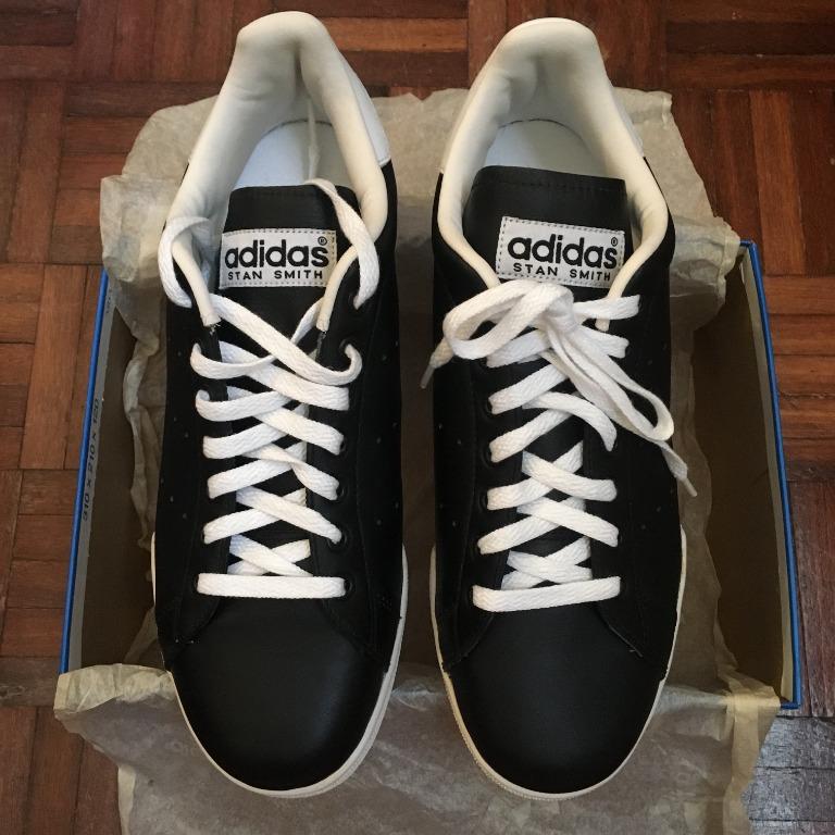 ADIDAS Stan Smith Supreme Black White UK10 US10.5 Men s Fashion