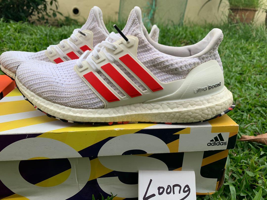 Ultra boost 4.0 red white shop