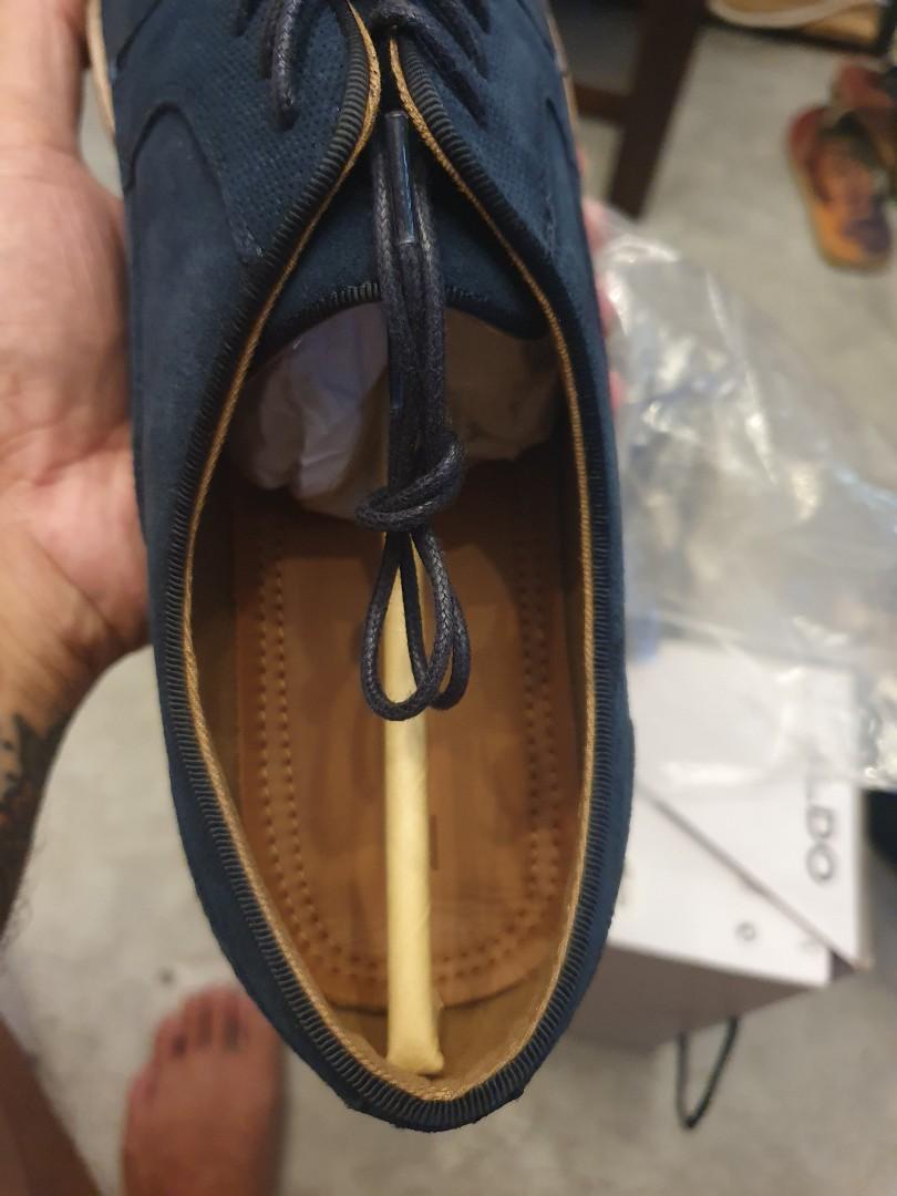 Aldo mens sales blue suede shoes