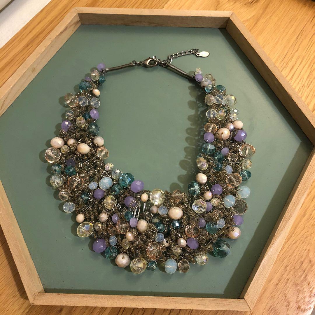 ALDO Collar Beaded Necklace Women s Fashion Jewelry Organizers Necklaces on Carousell