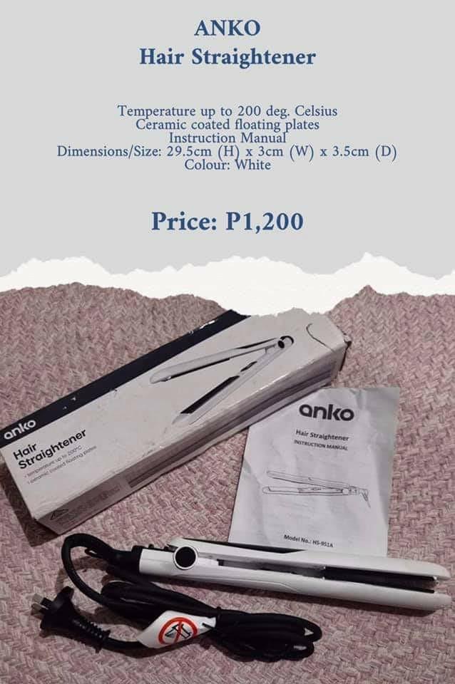 Anko 2025 hair straightener