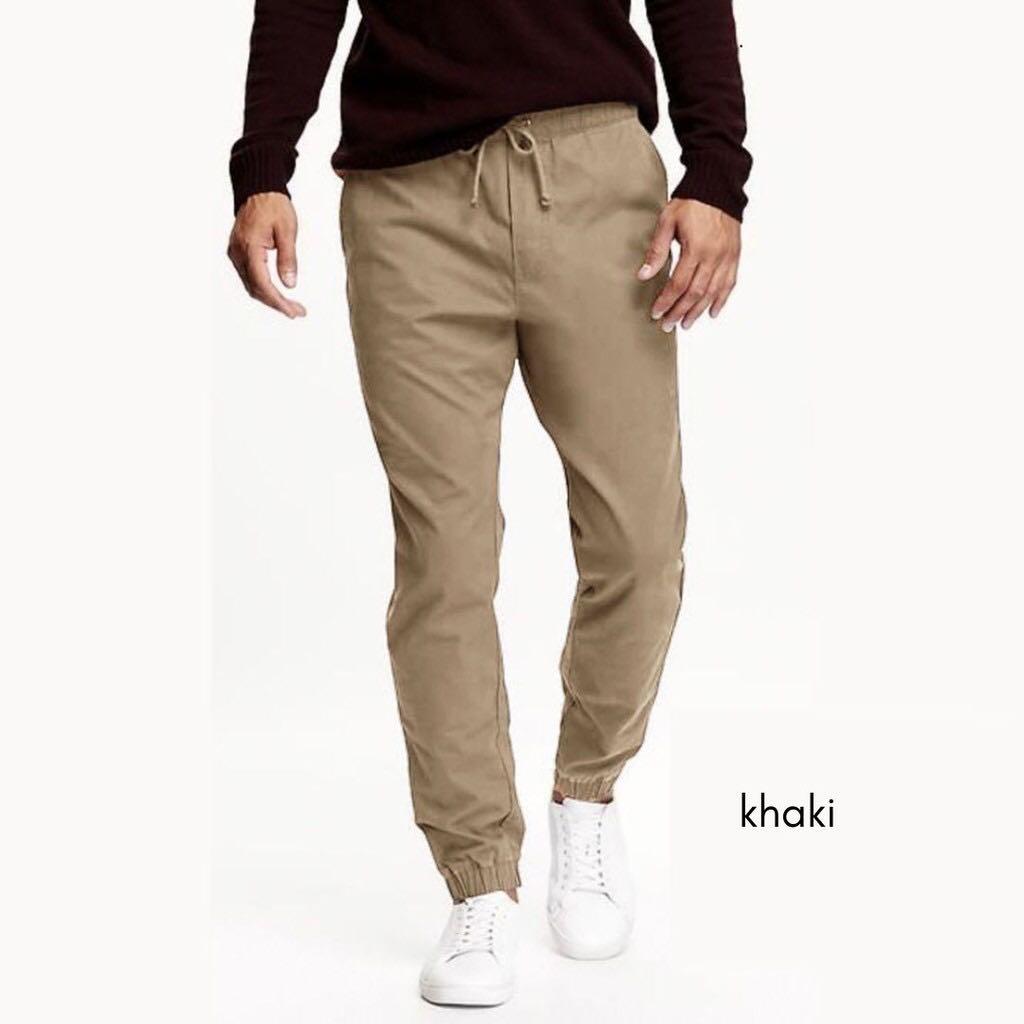Anko jogger pants, Fesyen Pria, Pakaian , Bawahan di Carousell