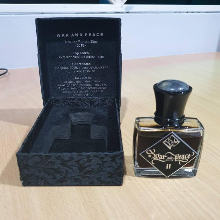 War and peace perfume clearance