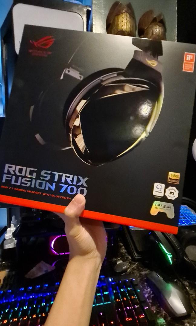 Asus Rog Strix Fusion 700 7 1 Surround Wireless Headset Audio Headphones Headsets On Carousell