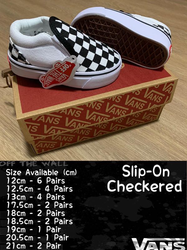size 1 baby vans