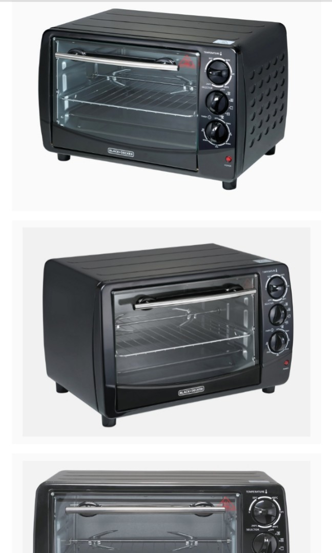 Black & Decker Oven 19L 1380W - Black