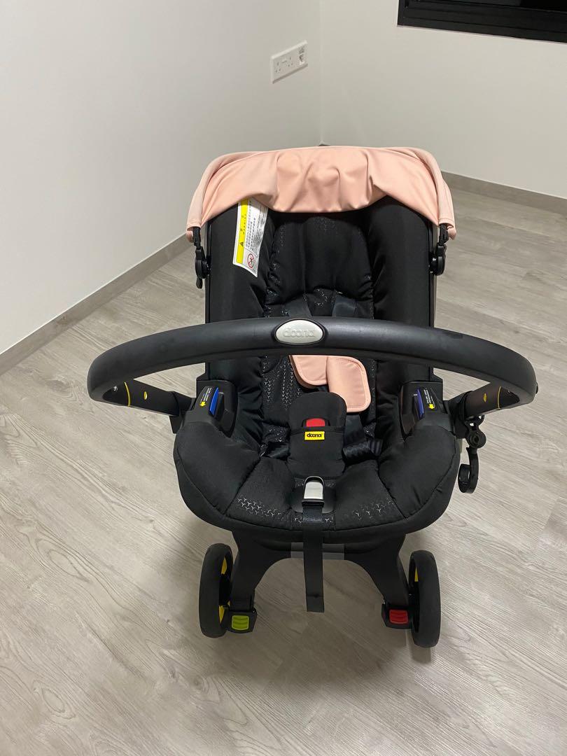 Blush Pink Doona stroller car seat airplane approved Babies