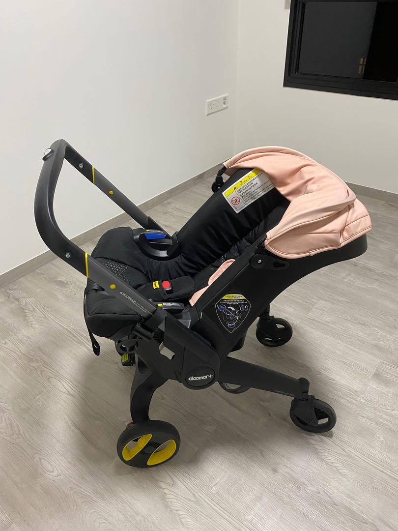 Blush Pink Doona stroller car seat airplane approved Babies