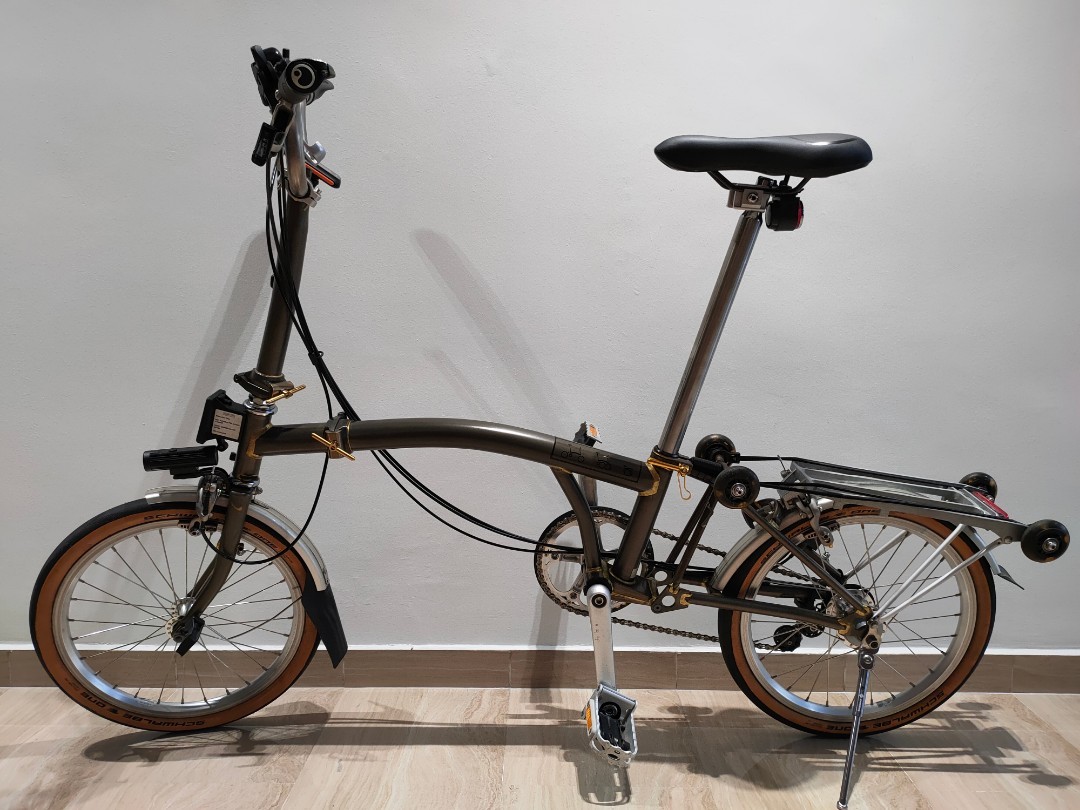 Brompton m6l raw sales lacquer