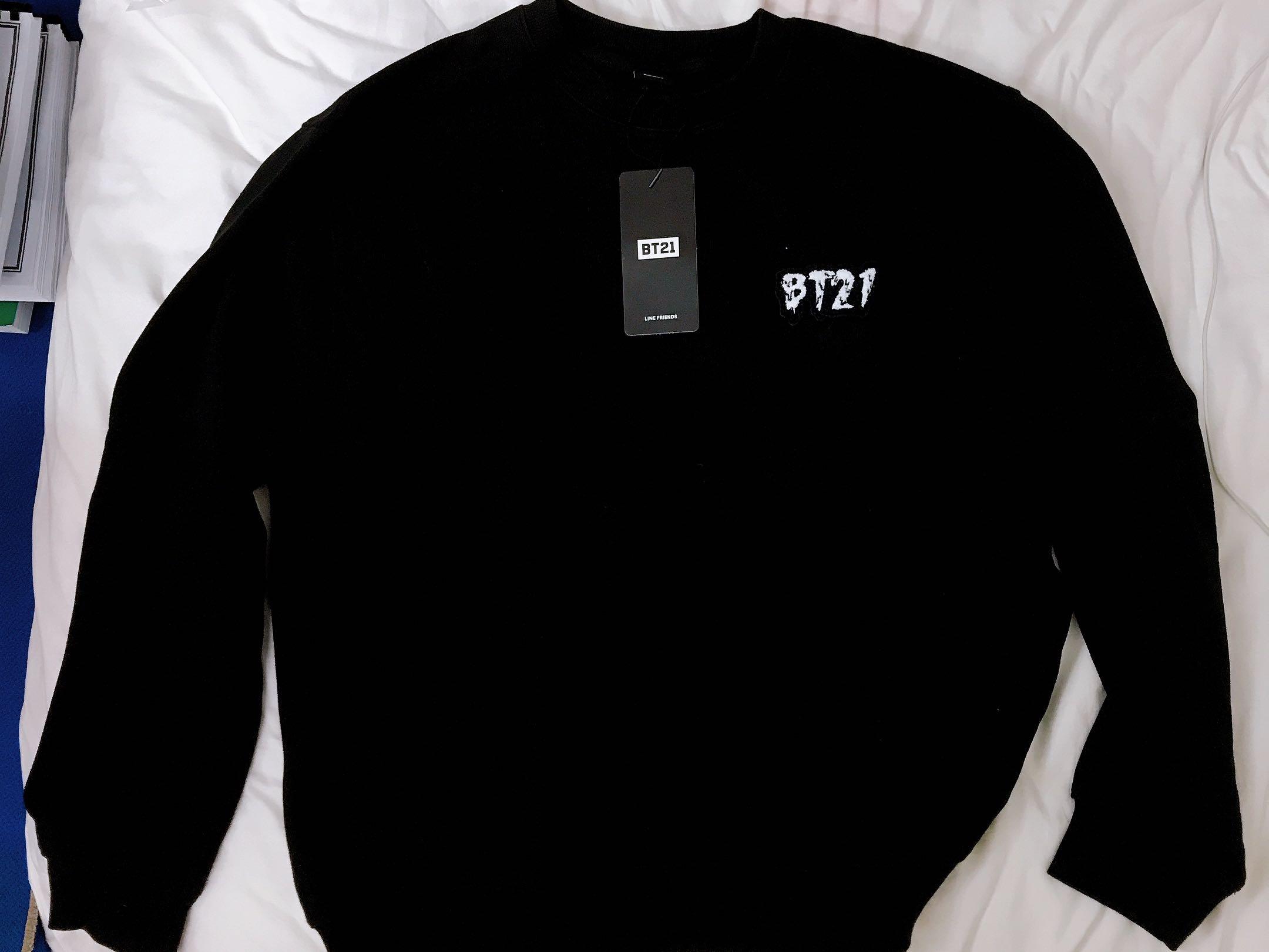 bts black sweater