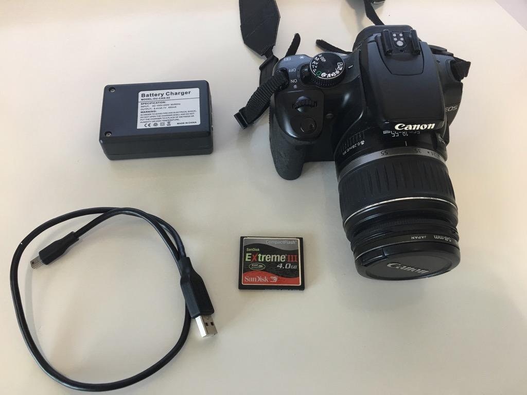 canon eos 400d digital camera rebel xti ds126151 slr