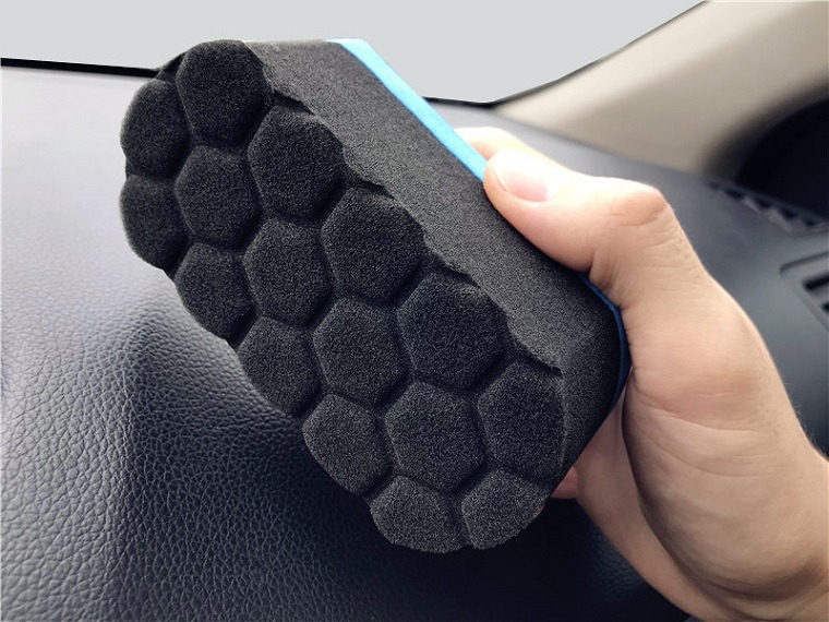 Car Wax Polishing Ceramic Coating Sponge Applicator Handheld High