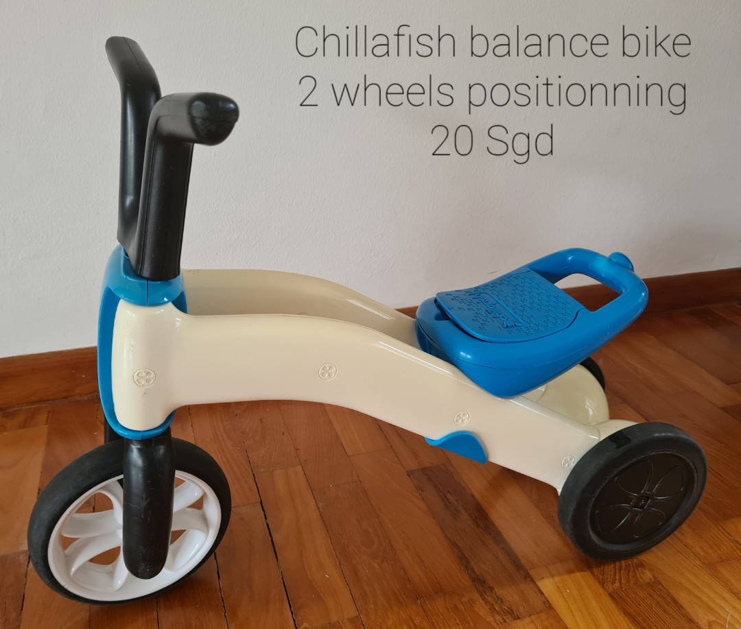 CHILLAFISH Balance bike / tricycle, Babies & Kids, Infant Playtime on