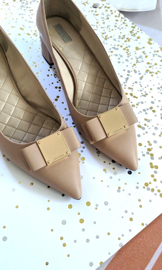 Cole haan tali bow pump Clearance