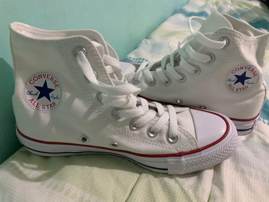 Converse white high cut top price