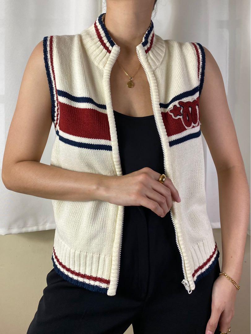 Cozy Up Vest in Cream main image 1