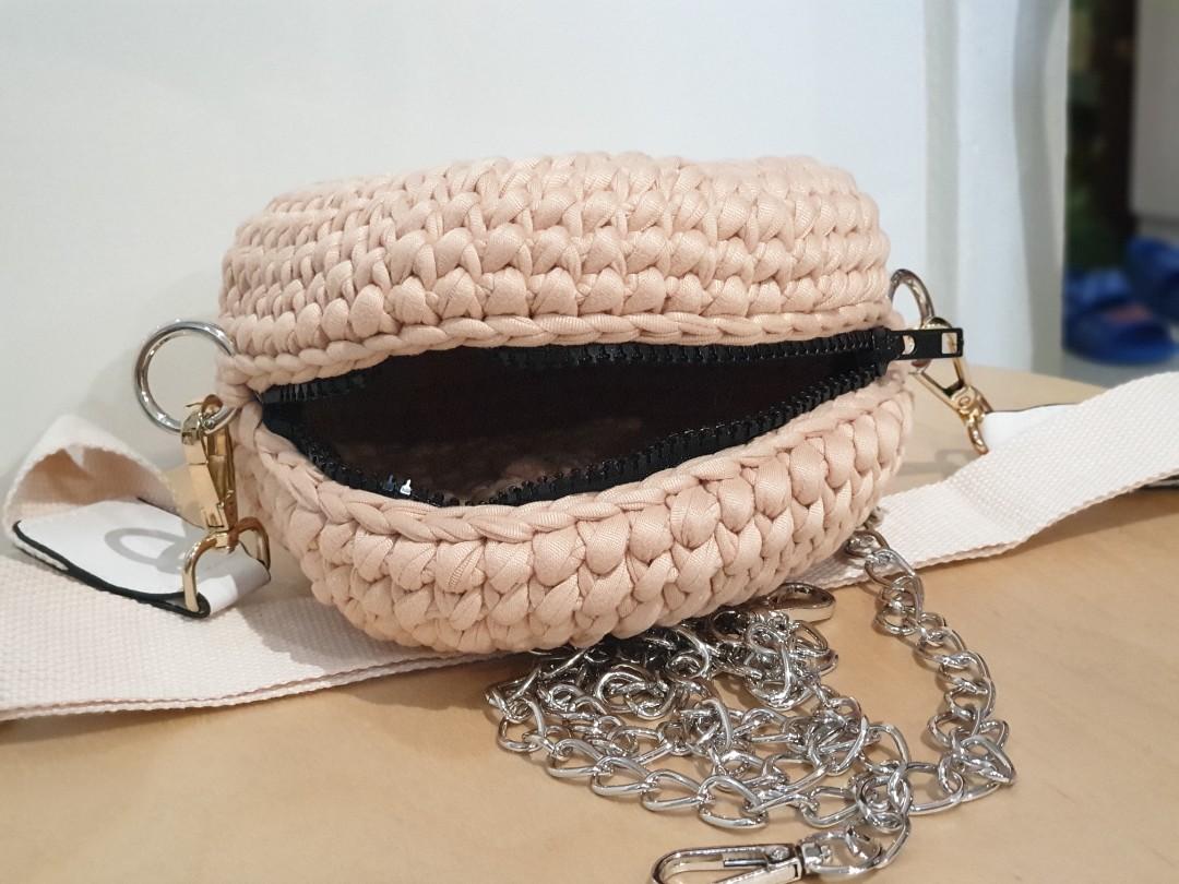 Macaron discount bag crochet