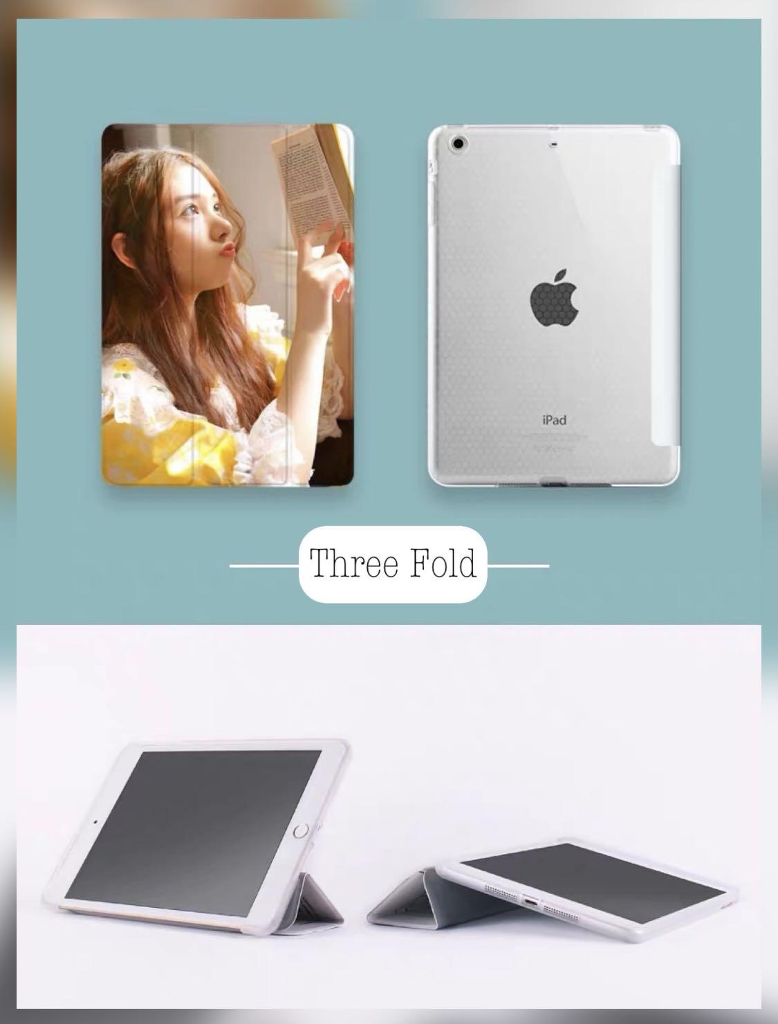 Customised Ipad Cover (3 Fold), Mobile Phones & Gadgets, Mobile & Gadget  Accessories, Cases & Sleeves On Carousell
