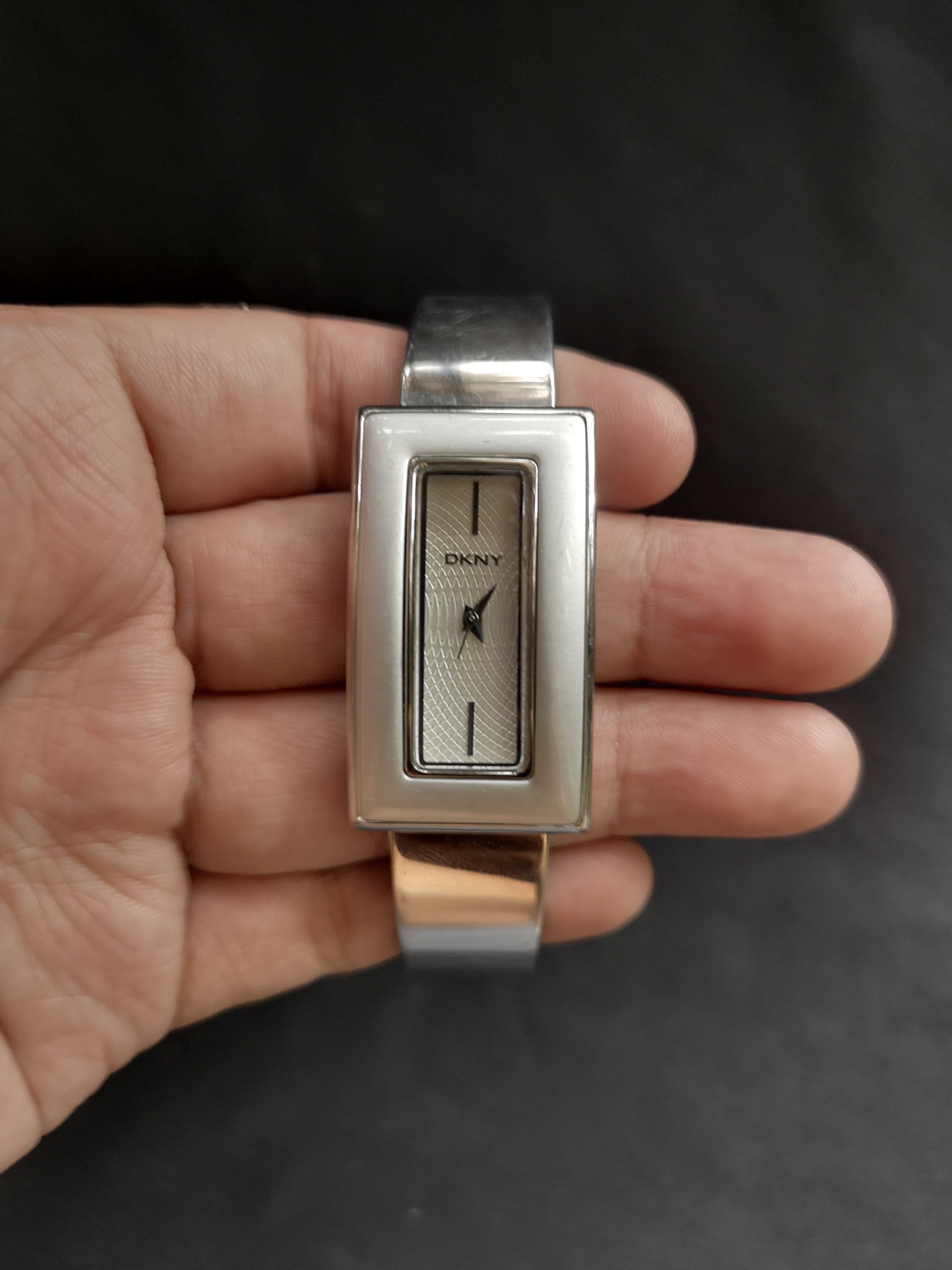 Dkny rectangle deals ladies watch