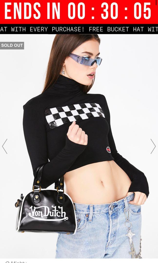 Checkerboard turtleneck shop