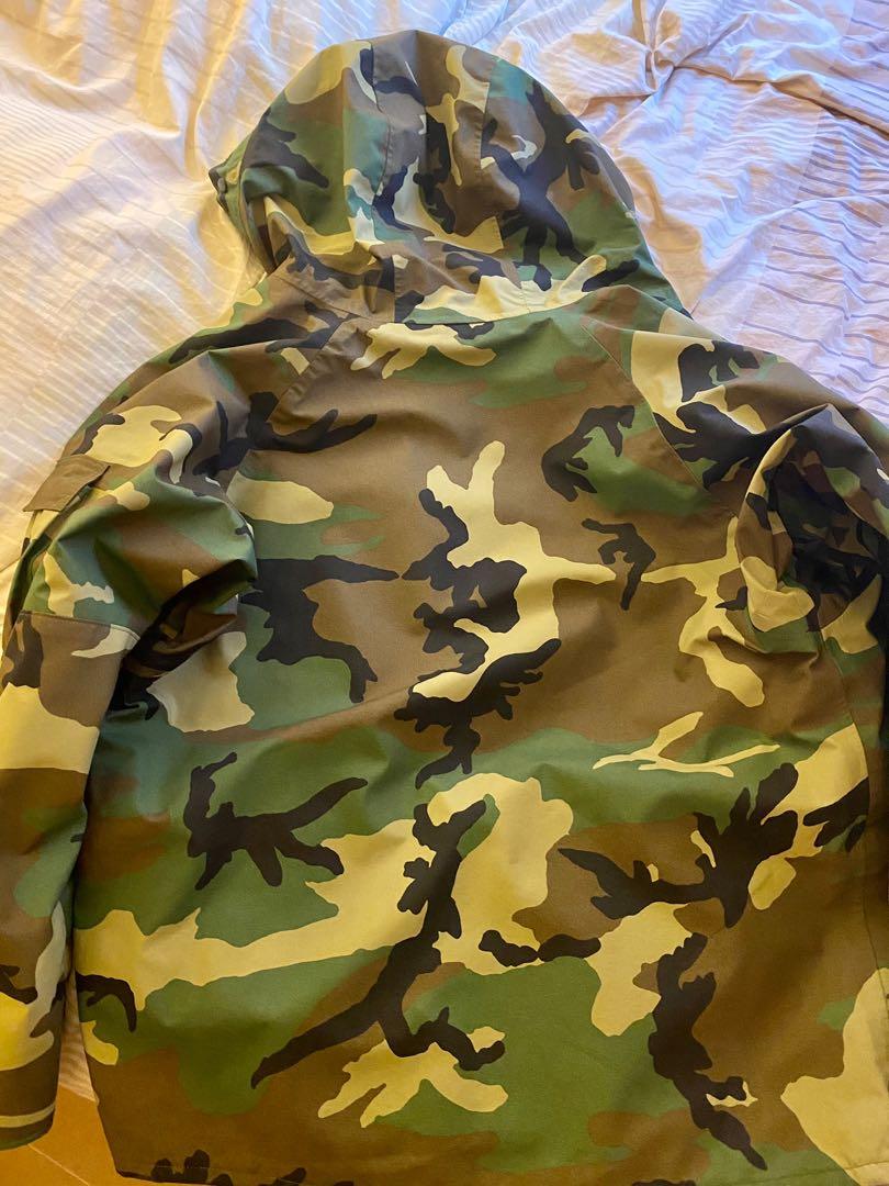 USGI ECWCS ACU Camouflage Cold Weather Parka Small Tennier Ind