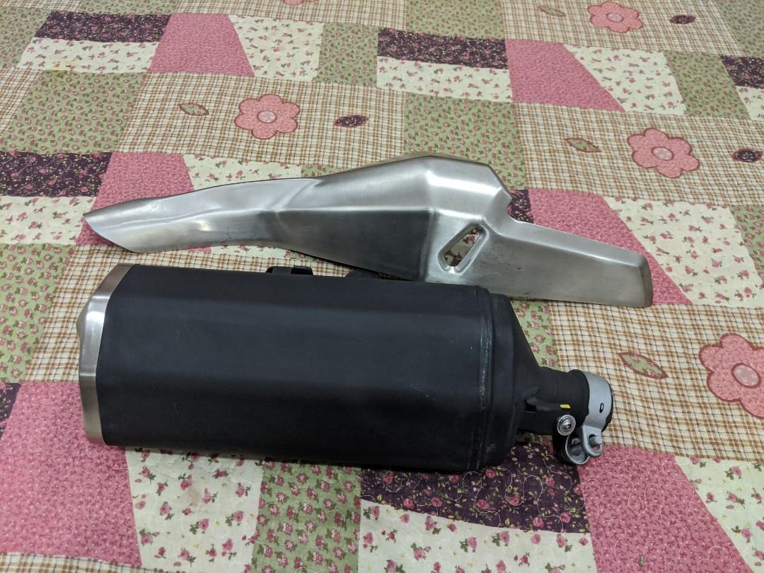 kawasaki z250 exhaust