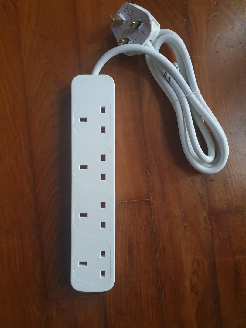 Extension Socket (Category: Electrical, Adaptors & Sockets) located in Singapore. Submitted by kasirune14 (Listing ID 1052602518, Image 1). Description: Brand new extension socket. Cheap price. Price negotiable.