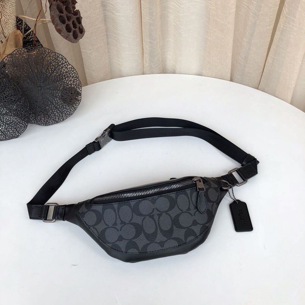coach warren mini belt bag