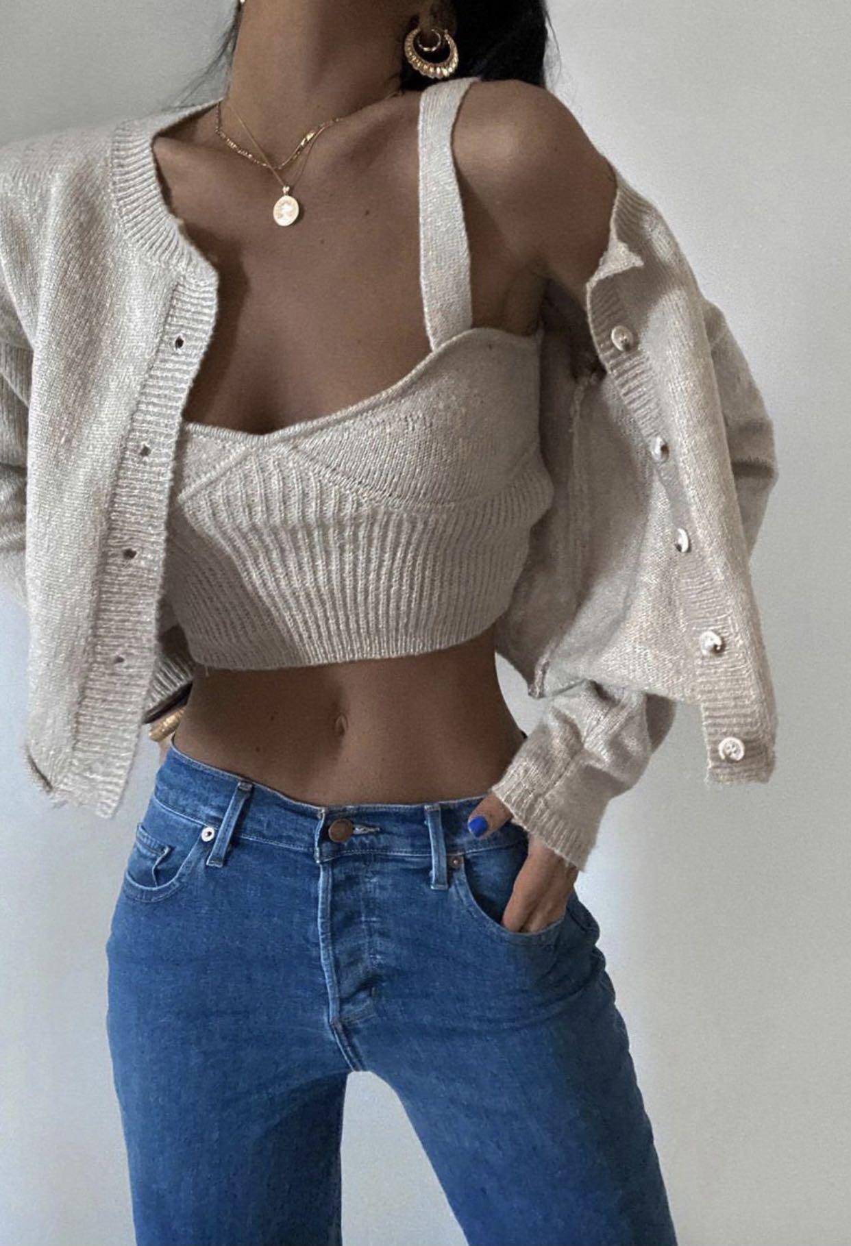 fashion nova cropped sweater