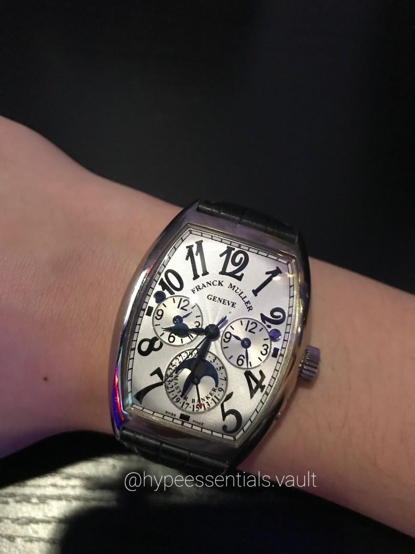 Franck muller vanguard best sale master banker