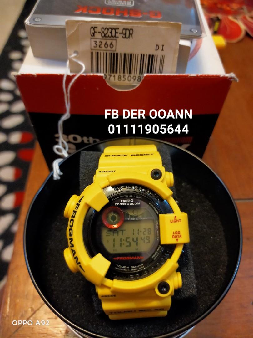 G-SHOCK FROGMAN GF-8230E-9DR(30 ANNIVERSARY), Men's Fashion