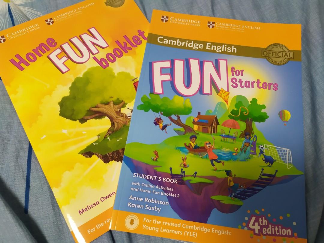 劍橋starters fun for Starters Student's Book with Online Activities with Audio  and Home Fun Booklet 2